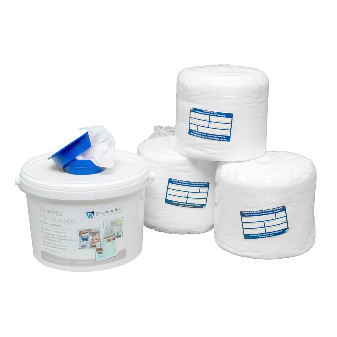 Desinfektionstücher (Wipes) trocken