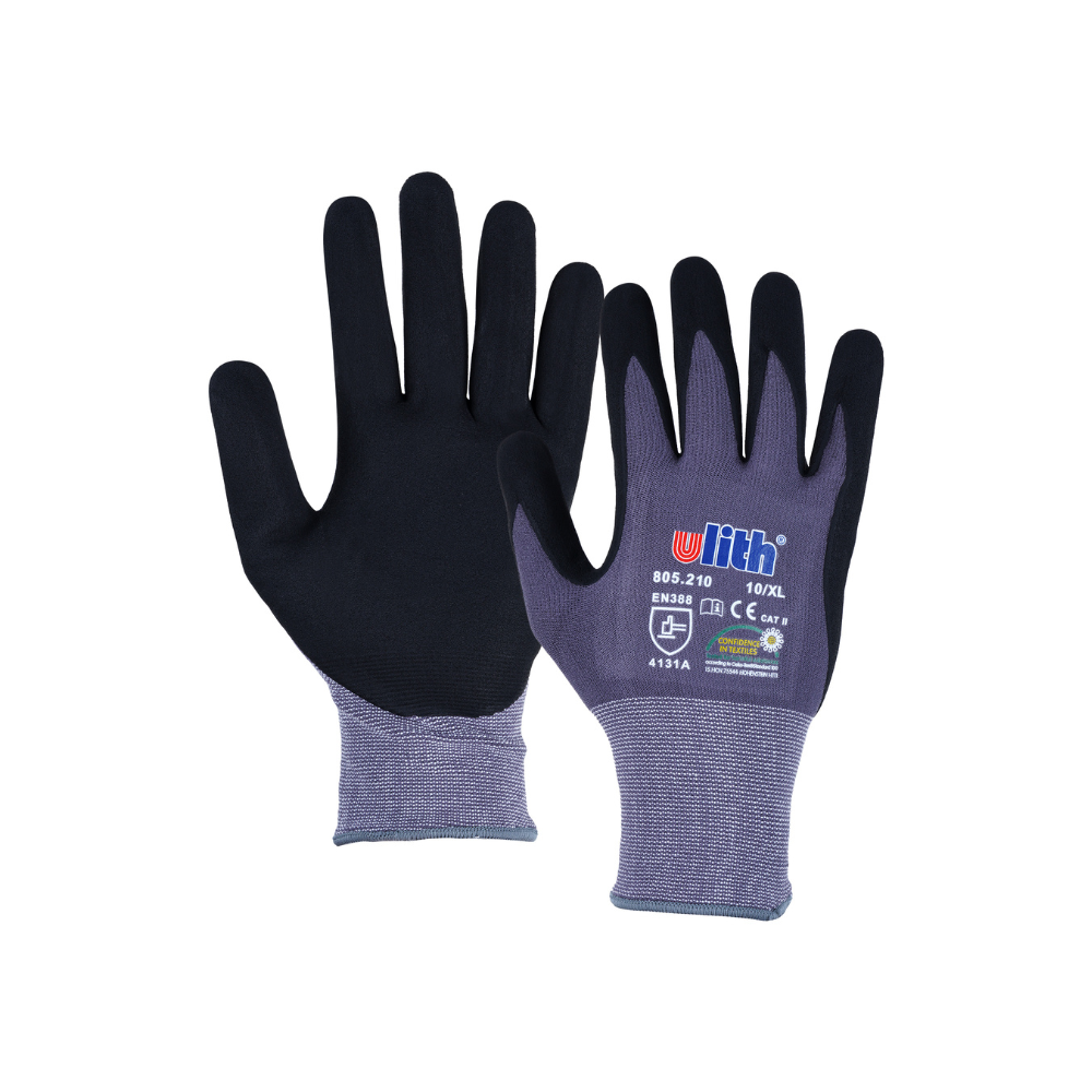 SLEEVE-SUPERIOR – Nitril-Feinstrickhandschuhe für Betriebe (12 Paar / VE)