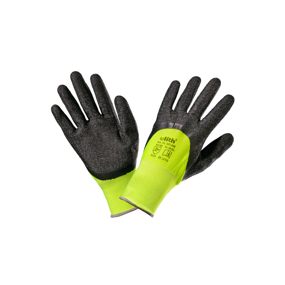 Peel-Protector – Latex-Feinstrickhandschuhe für Betriebe (12 Paar / VE)