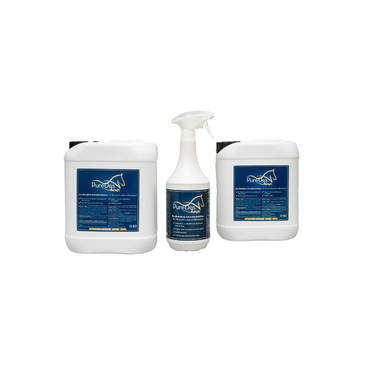 PureDes Horse Stalldesinfektion Profi-Paket ADMR-konform – Desinfektionsmittel Pferd Stallbetreiber
